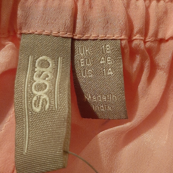 Asos  High Low Hem beach skirt 14 - Picture 7 of 8